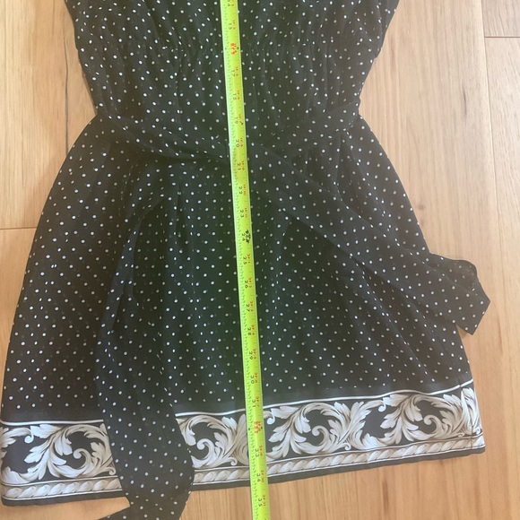White House Black Market Black/White Polka Dot Dress, Size 4 - Picture 11 of 11